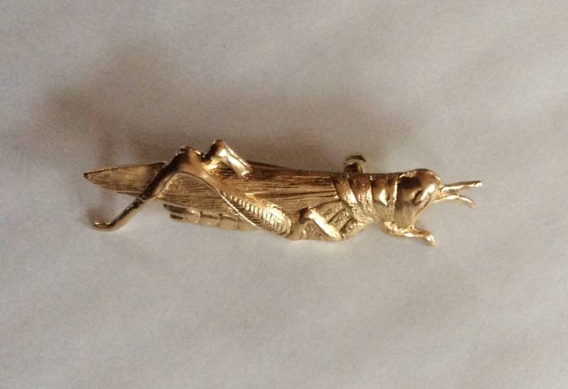 Kleine Brosche/Anstecknadel Aus Vintage Beschlag von bazaarchoices