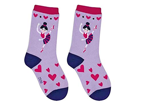 BALLERINA Socken/Strümpfe sweety, lila v. bb direct gr.27-30 von bb-Klostermann