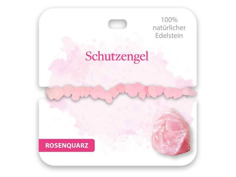 bb Klostermann Armband BB Klostermann Edelstein Armband Rosenquarz Schutzengel von bb Klostermann