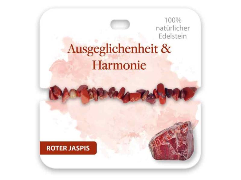 bb Klostermann Armband Edelstein Armband Roter Jaspis Ausgeglichenheit & Harmonie von bb Klostermann