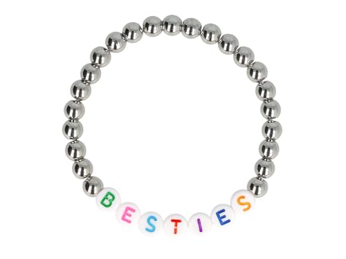 bb-Klostermann GIRLS FREUNDSCHAFTSARMBAND, edelstahl BESTIES 22304 v von bb-Klostermann