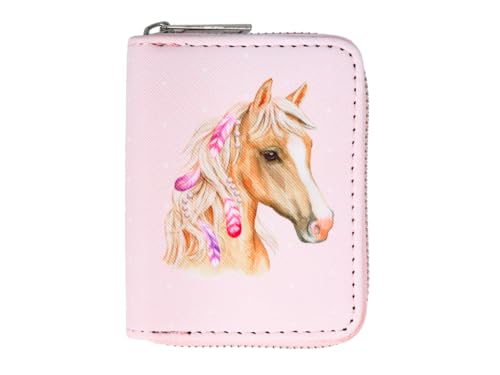 bb-Klostermann Geldbörse Pferd,rosa 12x9cm von bb-Klostermann