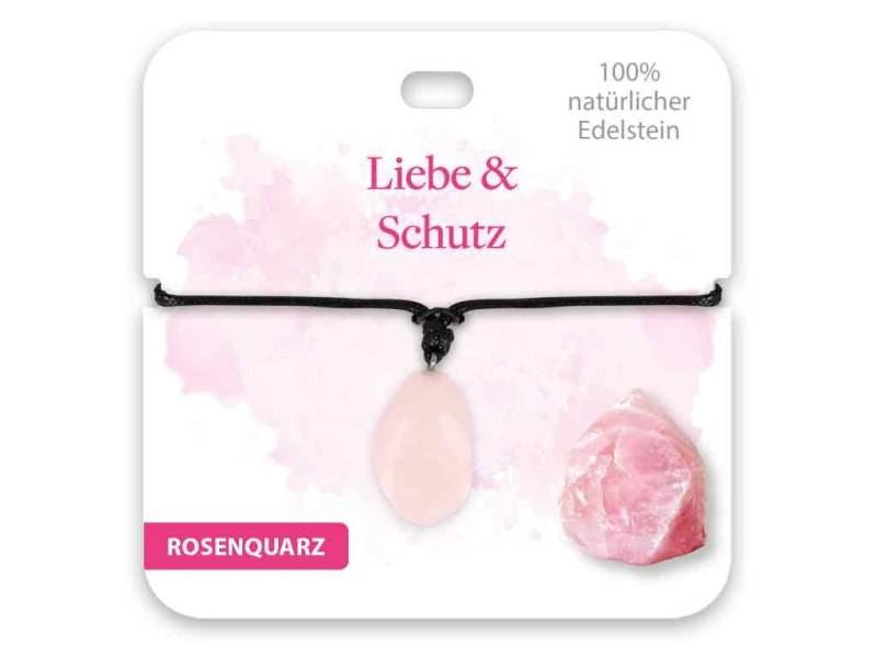 bb Klostermann Kette mit Anhänger BB Klostermann Edelstein Kette Rosenquarz Liebe und Schutz von bb Klostermann