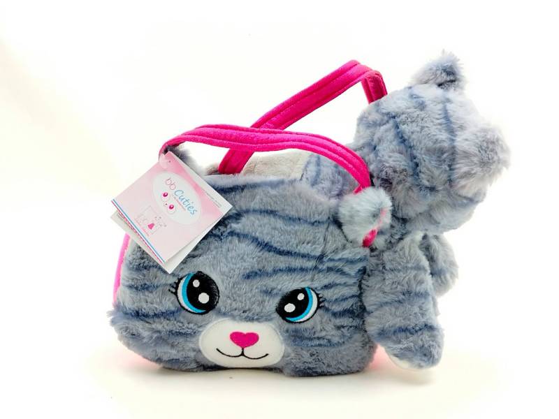 bb Klostermann Kindergartentasche Plüschtasche Kindertasche Katze von bb Klostermann