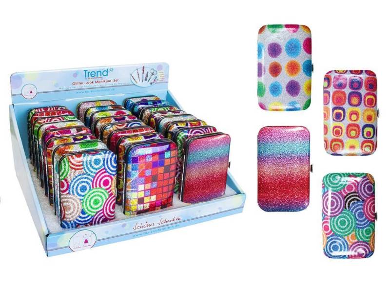 bb Klostermann Maniküre-Pediküre-Set Maniküre-Set Glitzer von bb Klostermann