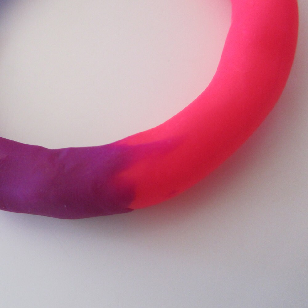 Leuchtend Pink, Violett, Pflaume Neon Fluor Bam-Bam Stacking Armreif Manschette Leuchtend Pink, Violett, Pflaume Neon Fluor Bam-Bam Stacking Armreif Manschette von bbppdesigns