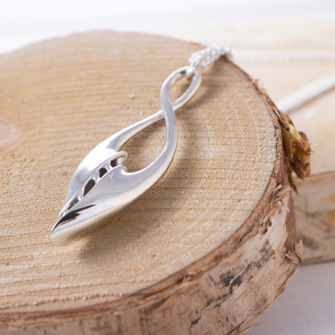 Anhänger Von Dunkelheit Und Licht | Silber Fantasy Elfe Halskette von bdlightedjewelry