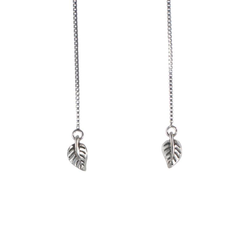 Blatt Ohrringe | Sterling Silber Natur Fantasy Kleine Ohrringe von bdlightedjewelry