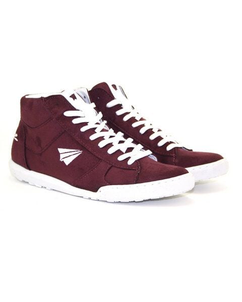 be free shoes be free – Sneaker High-Cut bordeaux von be free shoes