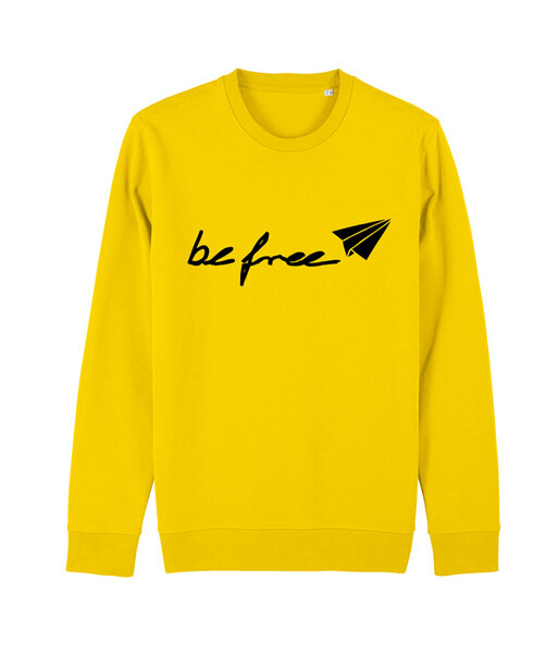 be free shoes be free - Unisex Logo-Sweatshirt von be free shoes