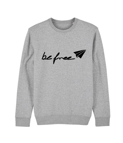 be free shoes be free - Unisex Logo-Sweatshirt von be free shoes