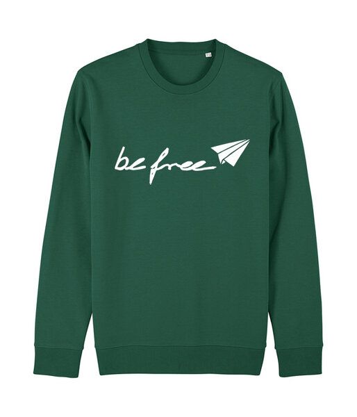 be free shoes be free - Unisex Logo-Sweatshirt von be free shoes