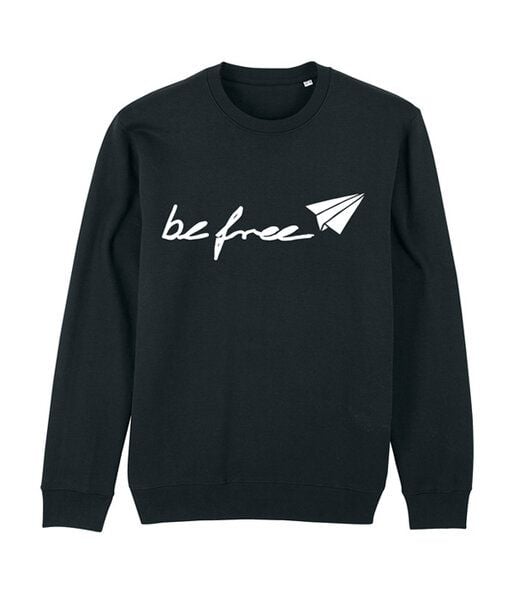 be free shoes be free - Unisex Logo-Sweatshirt von be free shoes