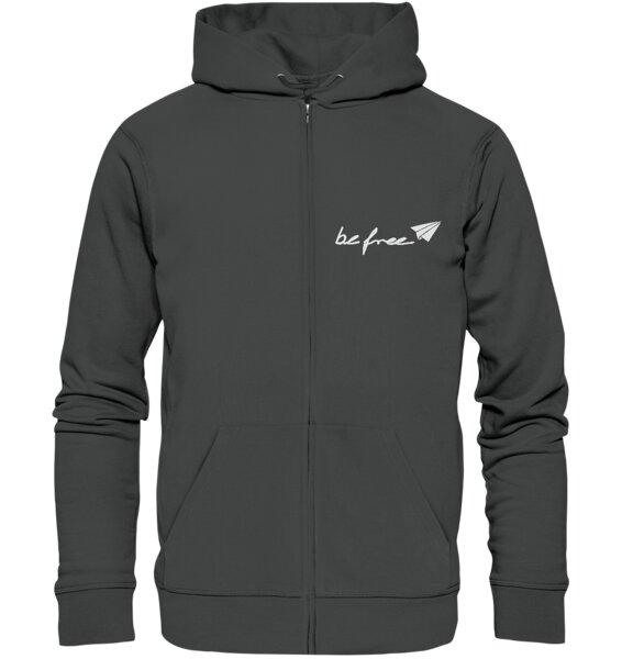 be free shoes be free - Unisex Logo Zip Sweatjacke von be free shoes
