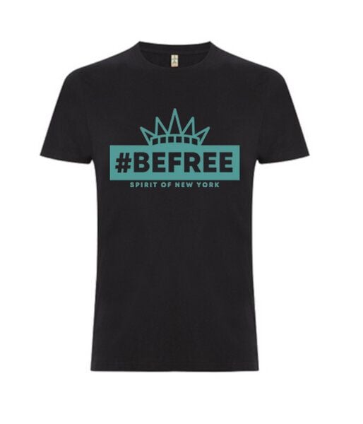 be free shoes be free – Unisex Shirt “Spirit of New York” von be free shoes