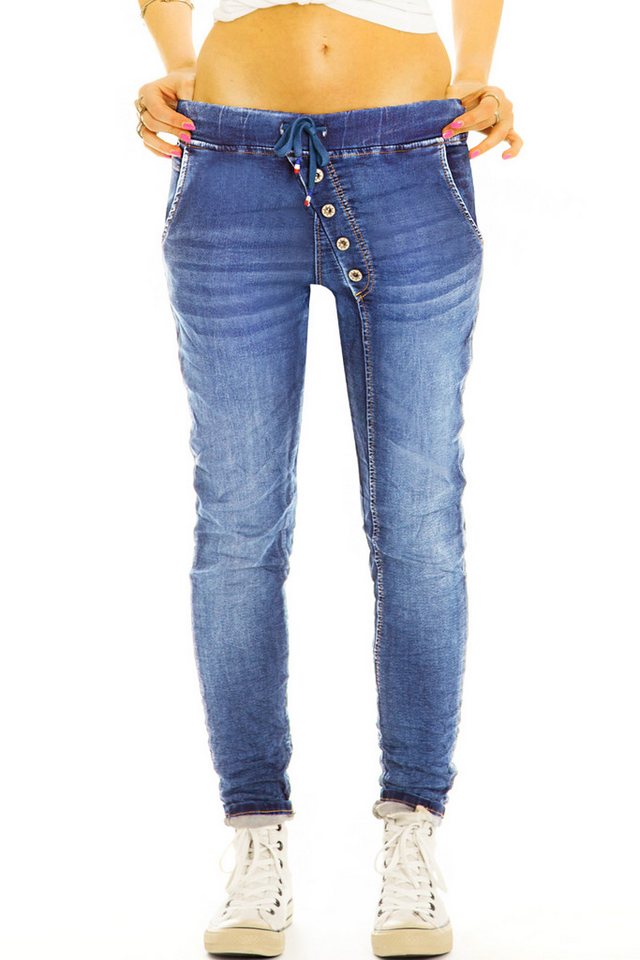 be styled Jogg Pants Jogging Pants hüftig bequeme stretchige Hose - Damen - j6p-hellblau mit Stretch-Anteil von be styled