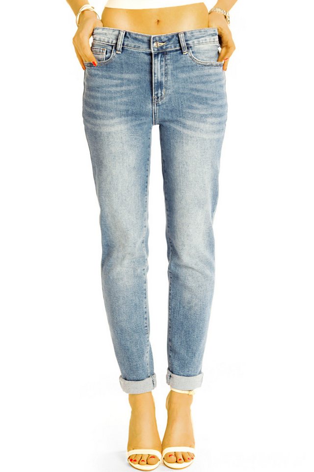 be styled Mom-Jeans Medium waist Mom Jeans - lässige Boyfriend Stretchjeans - Damen - j45k mit Stretch-Anteil von be styled