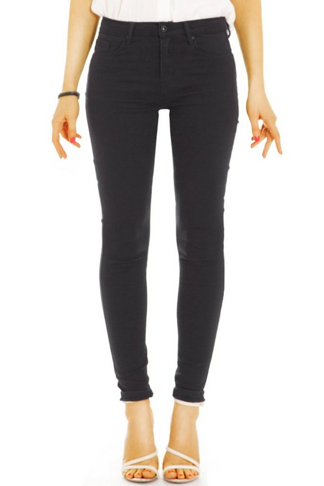 be styled Röhrenhose Skinny fit Hose Röhrenhose enge slim Hosen unifarben - Damen - j39p mit Strecht-Anteil von be styled