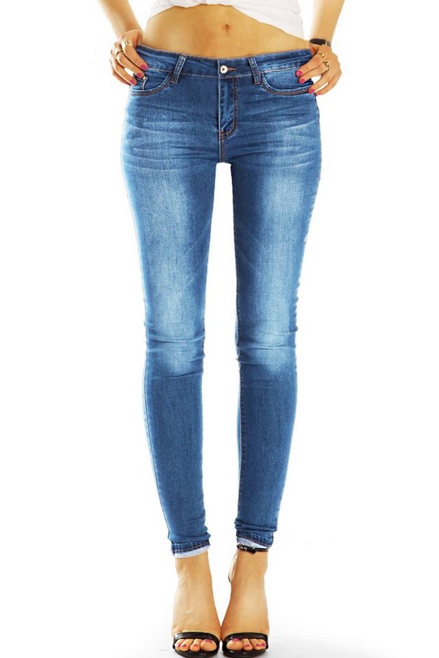 be styled Röhrenjeans Röhrenjeans enge Skinny Medium Waist Hose - Damen - j51k mit Stretch-Anteil be styled Röhrenjeans Röhrenjeans enge Skinny Medium Waist Hose - Damen - j51k mit Stretch-Anteil von be styled