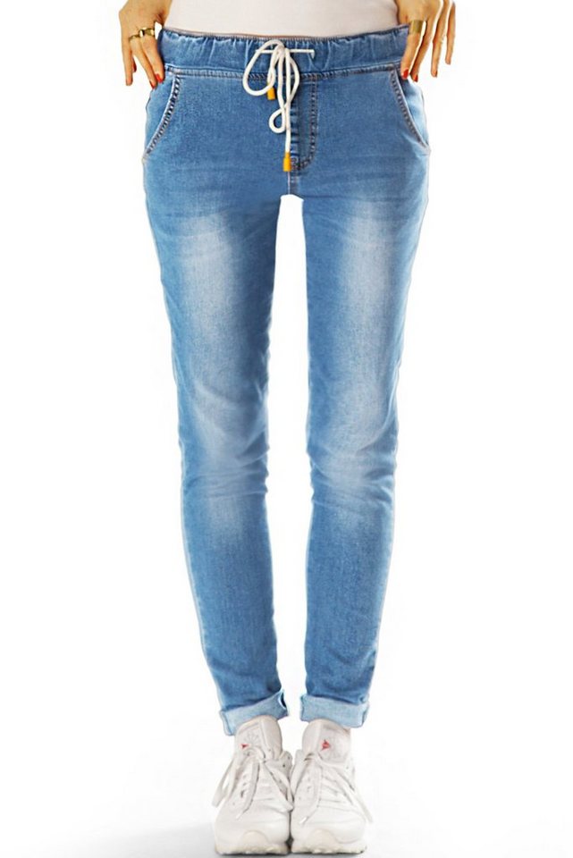 be styled Slim-fit-Jeans Hüftige Low Waist Slim Fit Jeans Stretch Hose - Bequem - Damen - j39l mit Stretch-Anteil von be styled