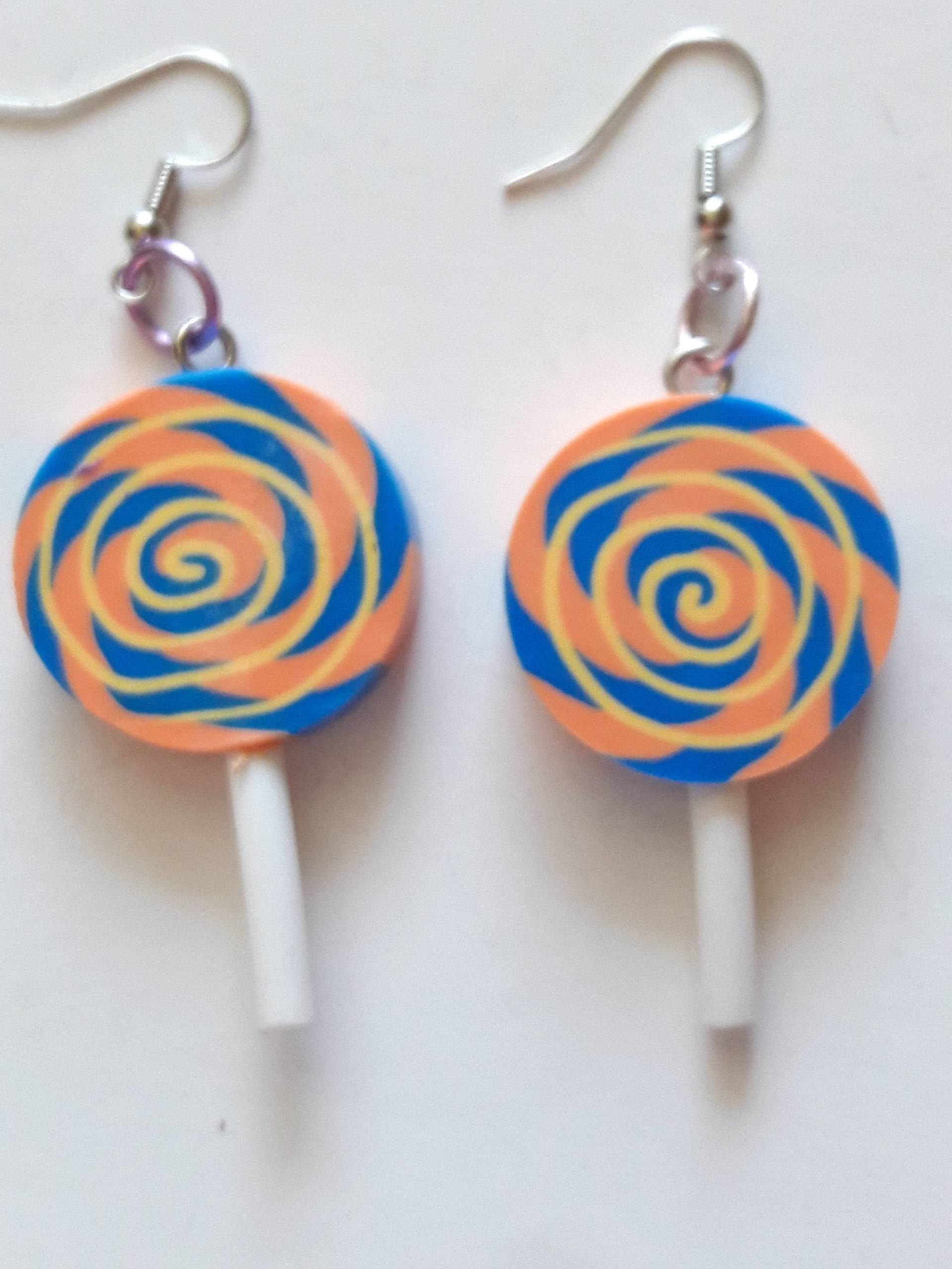 Lolypop Ohrringe/Halloween/Perlenarmband Lolypop Ohrringe/Halloween/Perlenarmband von beadiebracelet