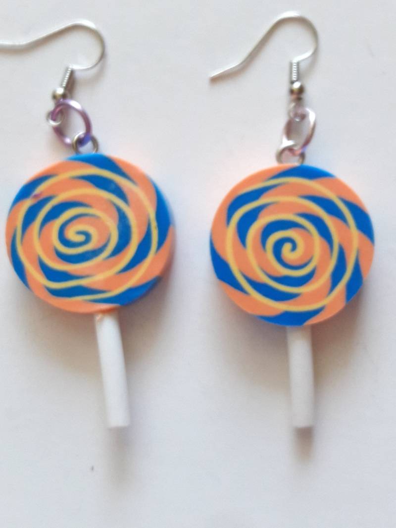 Lolypop Ohrringe/Halloween/Perlenarmband Lolypop Ohrringe/Halloween/Perlenarmband von beadiebracelet