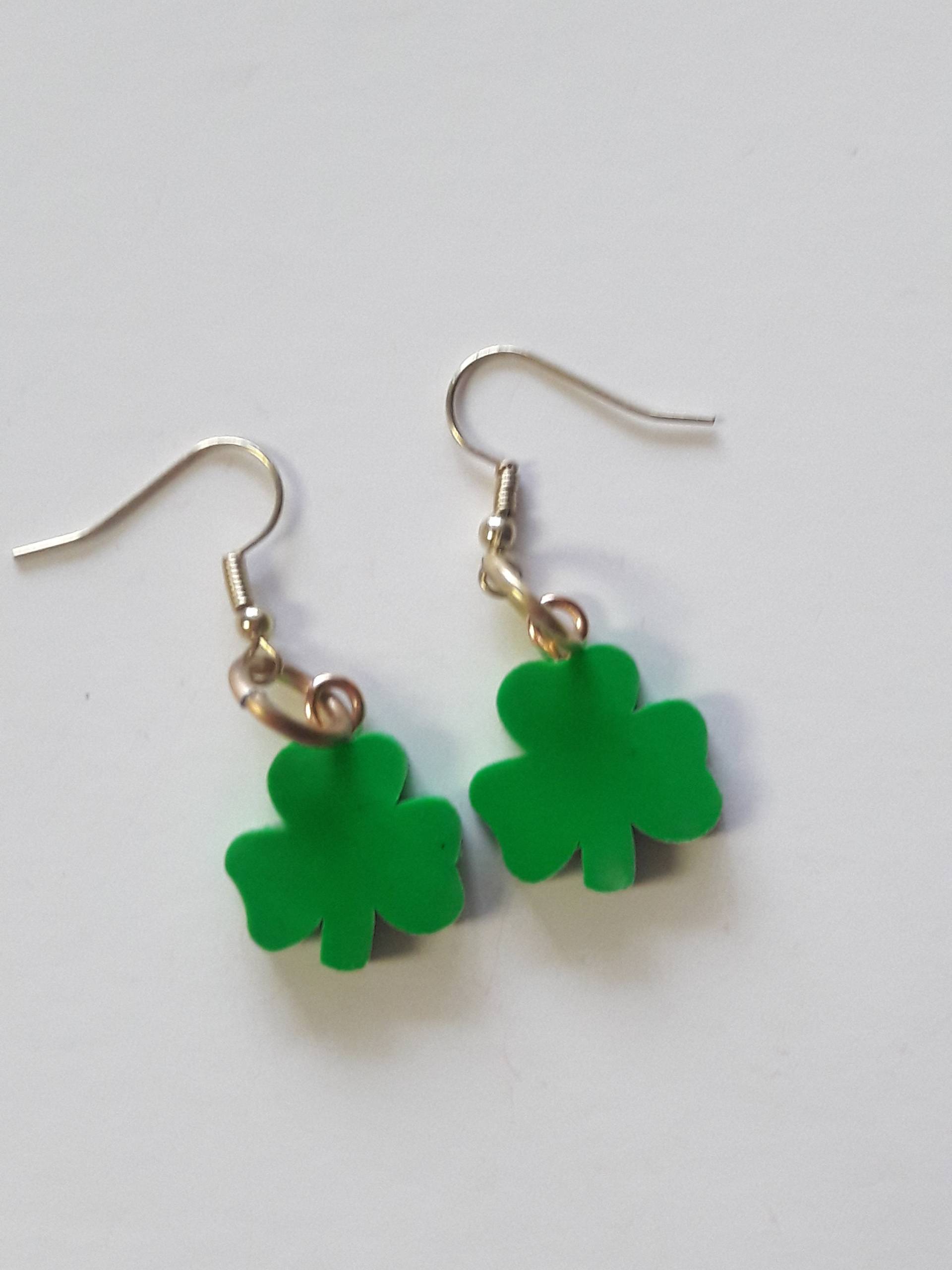 st. Patrick's Ohrringe/Perlenarmband st. Patrick's Ohrringe/Perlenarmband von beadiebracelet