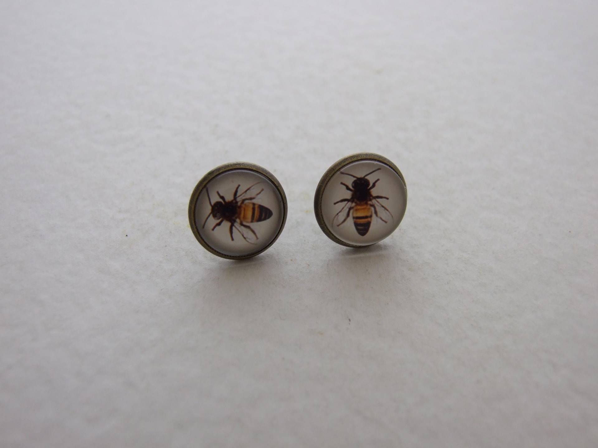 Bienenohrringe.. Honigbienenohrringe, Bienenohrstecker, Hummel, Bienenohrstecker Bienenohrringe.. Honigbienenohrringe, Bienenohrstecker, Hummel, Bienenohrstecker von beadishdelight