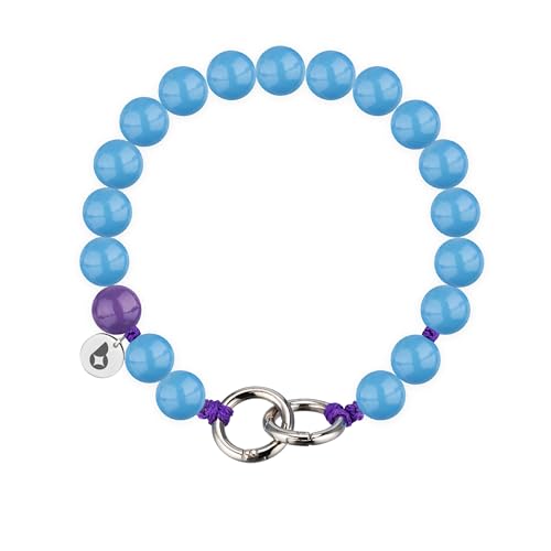 beadstars Perlen Handykette kurz oder Schlüsselanhänger mit Karabiner (25cm) - Ideal für Autoschlüsselanhänger, Schlüsselband, Handyanhänger kompatibel mit iPhone & Samsung (Fantasy) von beadstars