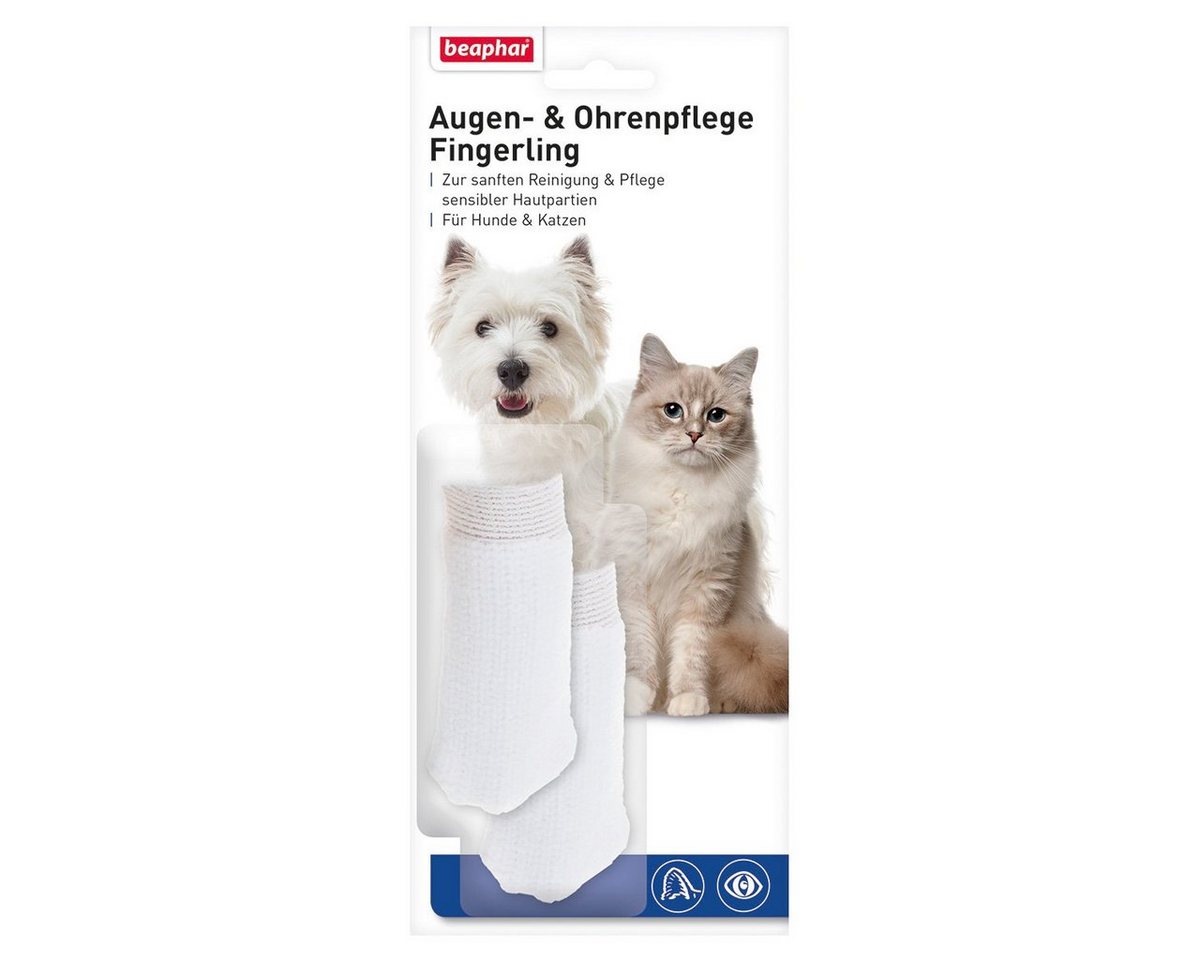 beaphar Ohrenreiniger Augen- & Ohrenpflege Fingerling - 2 Stück für Hunde beaphar Ohrenreiniger Augen- & Ohrenpflege Fingerling - 2 Stück für Hunde von beaphar