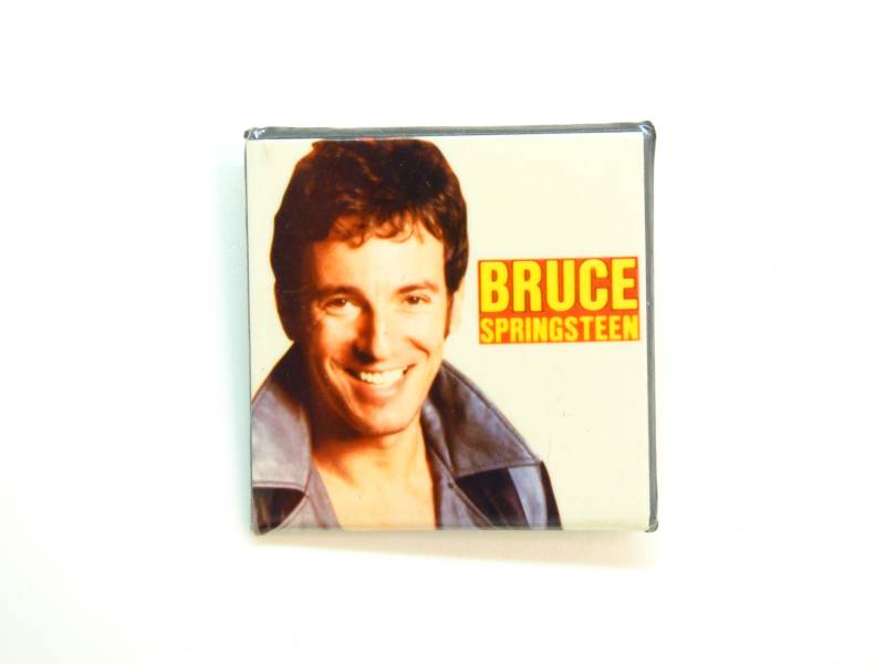 Vintage 80Er Jahre Bruce Springsteen - Pin/Button Abzeichen von beatbopboom
