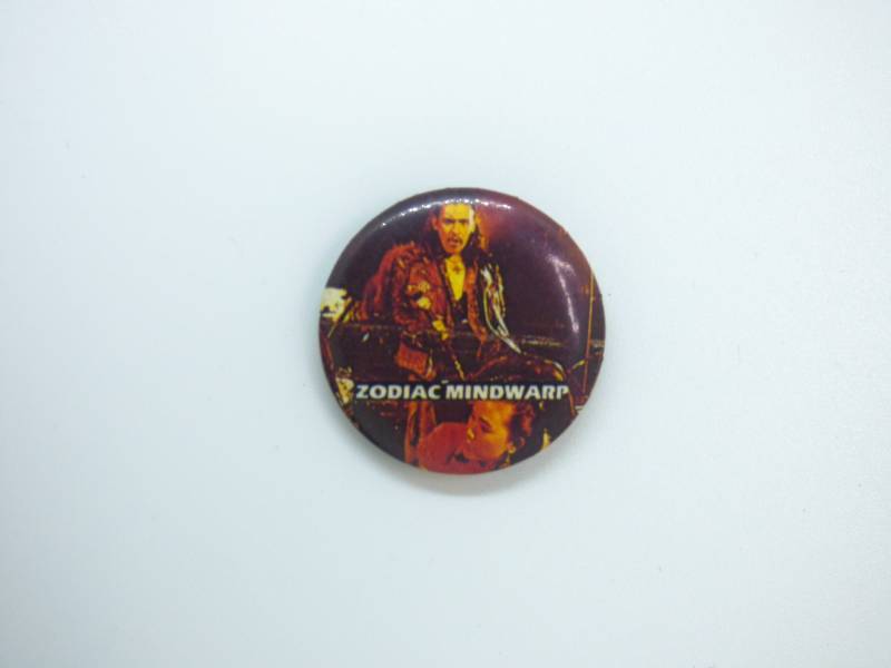 Vintage 80Er Jahre Sternzeichen Mindwarp & The Love Reaction - Zed Pin/Button Anstecker von beatbopboom