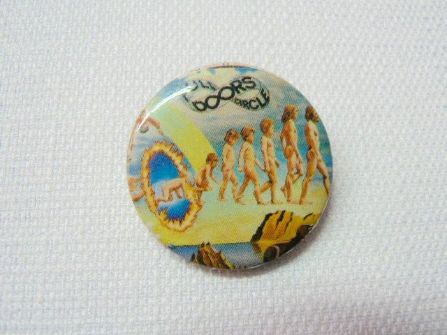 Vintage 80Er Jahre The Doors - Full Circle Album Anstecker von beatbopboom