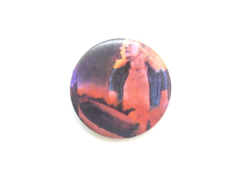 Vintage Ende Der 70Er Jahre Led Zeppelin - Robert Pflanze Pin/Button Abzeichen von beatbopboom