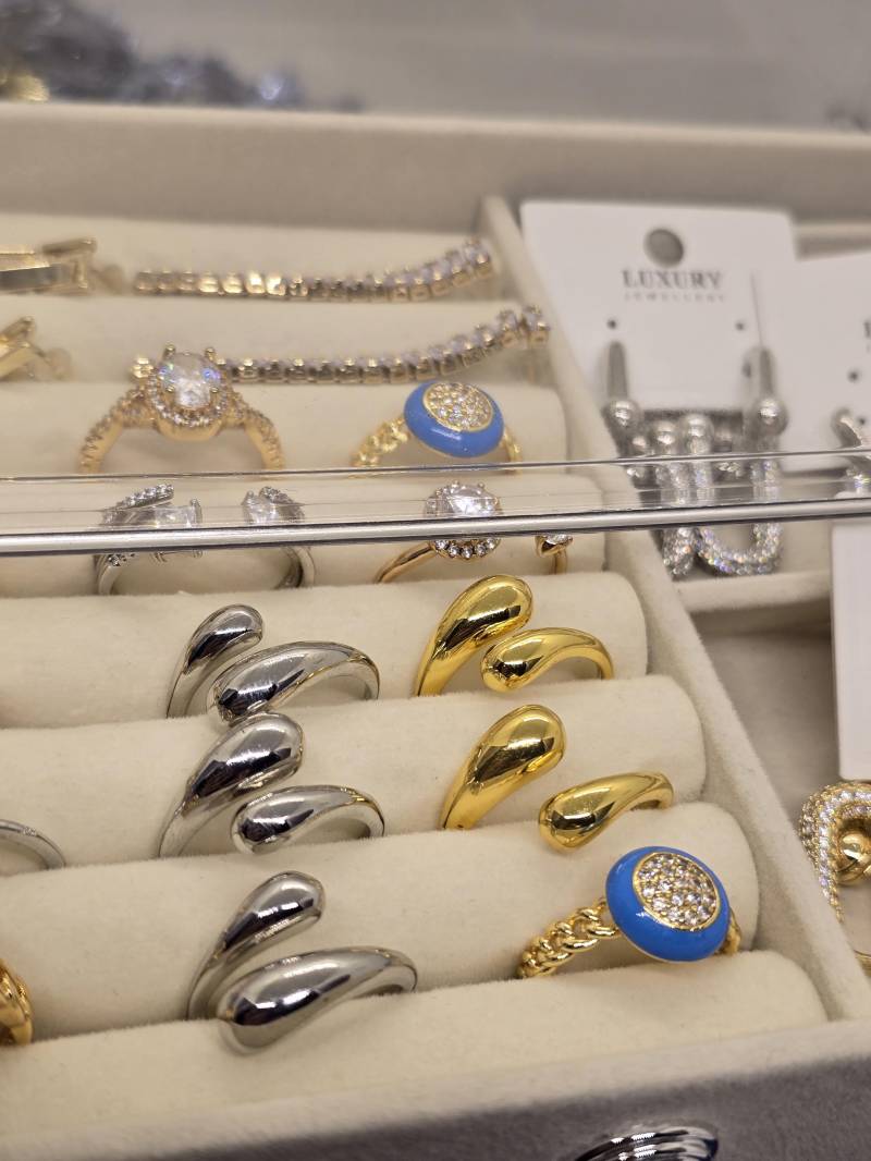 Bottega Ring, Stainless Steel, Adjustable, Verstellbar Ring von beautyway073