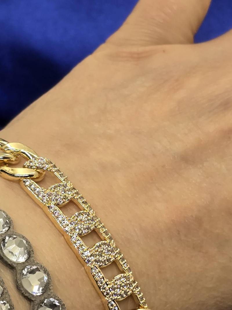 Rosegold Chain Bracelet, Rosevergoldet Armband, Gift For Her, Gift Women, Gift Mutter, Mothersday Gift, Muttertagsgeschenk, Chain Bracelet von beautyway073