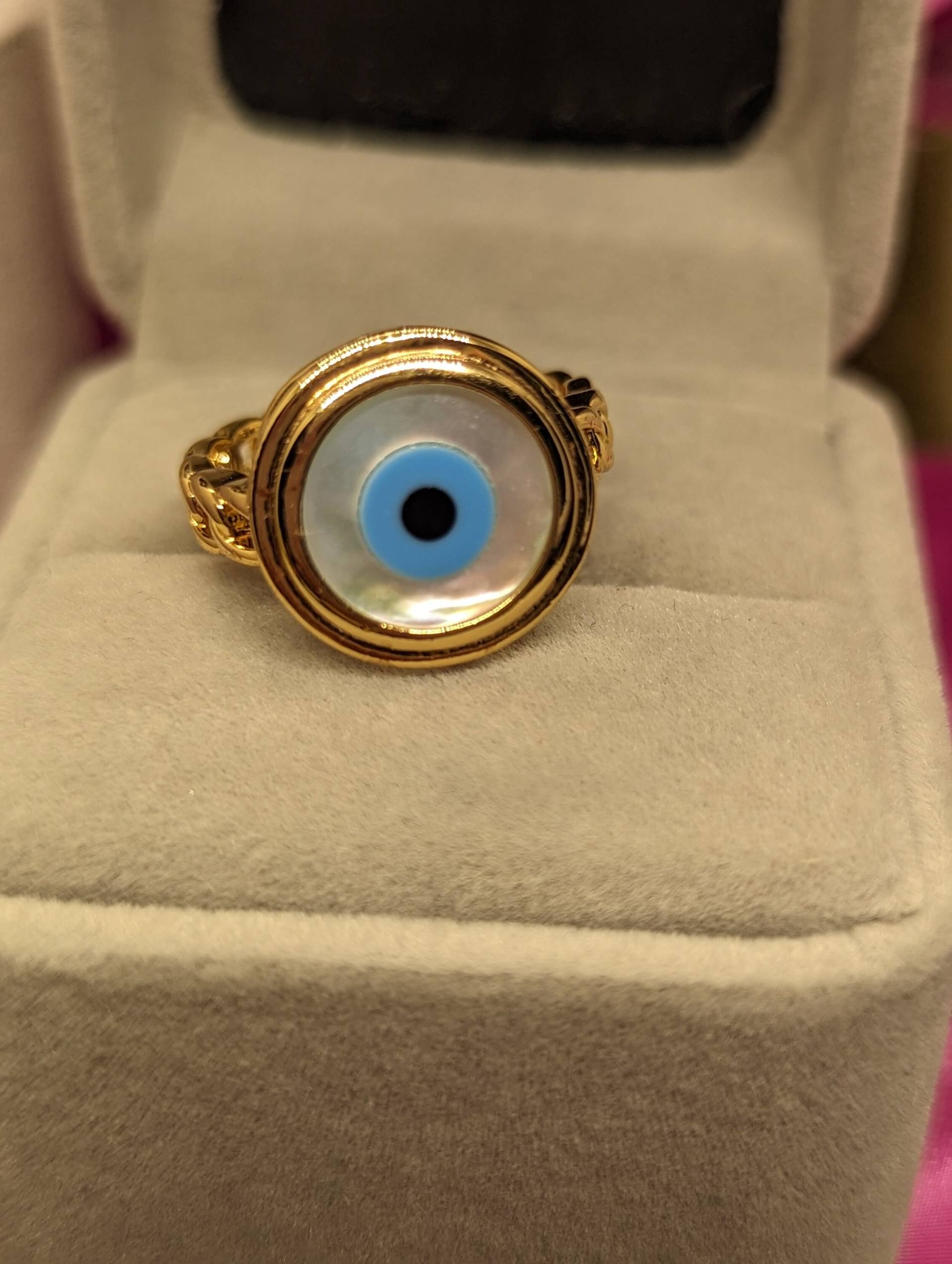 Evil Eye Ring, Lucky Ring, Schutz Schmuck, Evil Ring, Zierliche Ring, Böser Blick, Dainty Jewelry, Protection Jewelry, Gift For Her Evil Eye Ring, Lucky Ring, Schutz Schmuck, Evil Ring, Zierliche Ring, Böser Blick, Dainty Jewelry, Protection Jewelry, Gift For Her von beautyway073