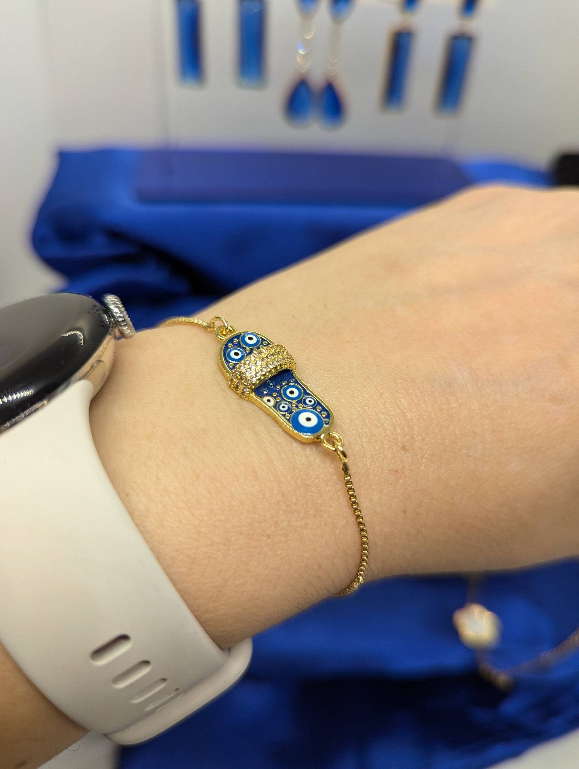 Evil Eye Stainless Edelstahl Jewelry Verstellbar Armreif Armband Gutes Glück Bringer Schutz Bracelet Ideal Fürs Geschenk Evil Eye Stainless Edelstahl Jewelry Verstellbar Armreif Armband Gutes Glück Bringer Schutz Bracelet Ideal Fürs Geschenk von beautyway073