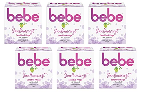 bebe Sanftumsorgt Sensitive Pflege 6x 50ml von bebe