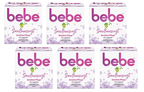 bebe Sanftumsorgt Sensitive Pflege 6x 50ml von bebe