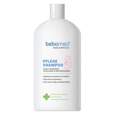 bebomed® Pflege-Shampoo | Kindershampoo | Pflegt Kopfhaut und Haar selbst allergischer Babys | besonders schonend, völlig reizfrei und brennt nicht in den Augen von bebomed