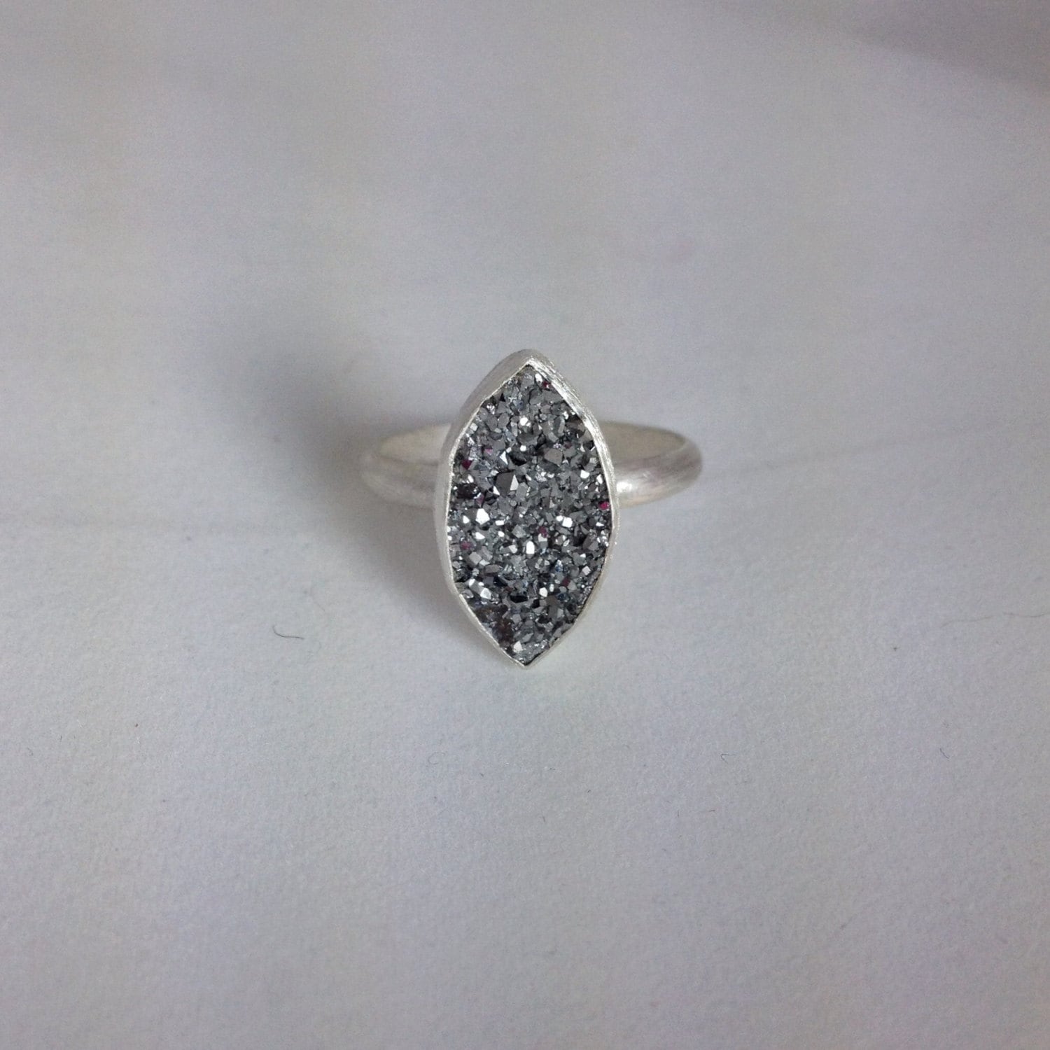 Silber Druse Ring in Sterling Silber Druse Ring in Sterling von bebrio