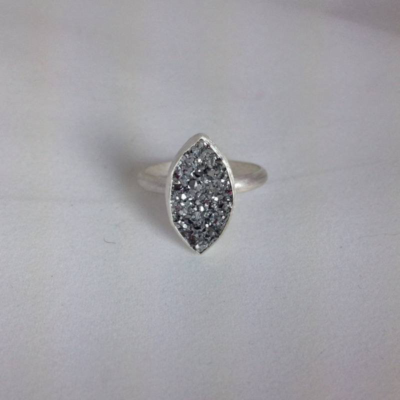 Silber Druse Ring in Sterling Silber Druse Ring in Sterling von bebrio