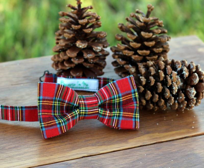 Herren Fliege - Schöne Weihnachten Rot Karierten Für Männer Jungen | Karierte Geschenk Vorgebundene Krawatte Herren Fliege - Schöne Weihnachten Rot Karierten Für Männer Jungen | Karierte Geschenk Vorgebundene Krawatte von becauseimme