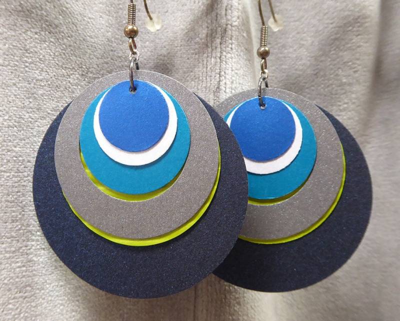 Papier-Ohrringe Aus Beccasblend von beccasblend