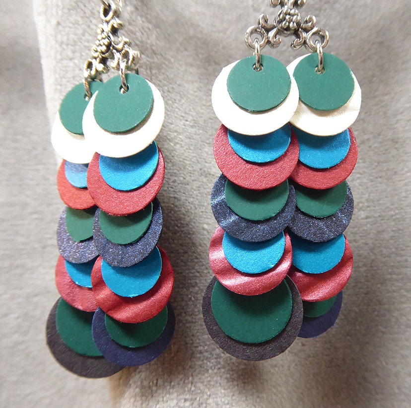 Papier-Ohrringe Aus Beccasblend von beccasblend