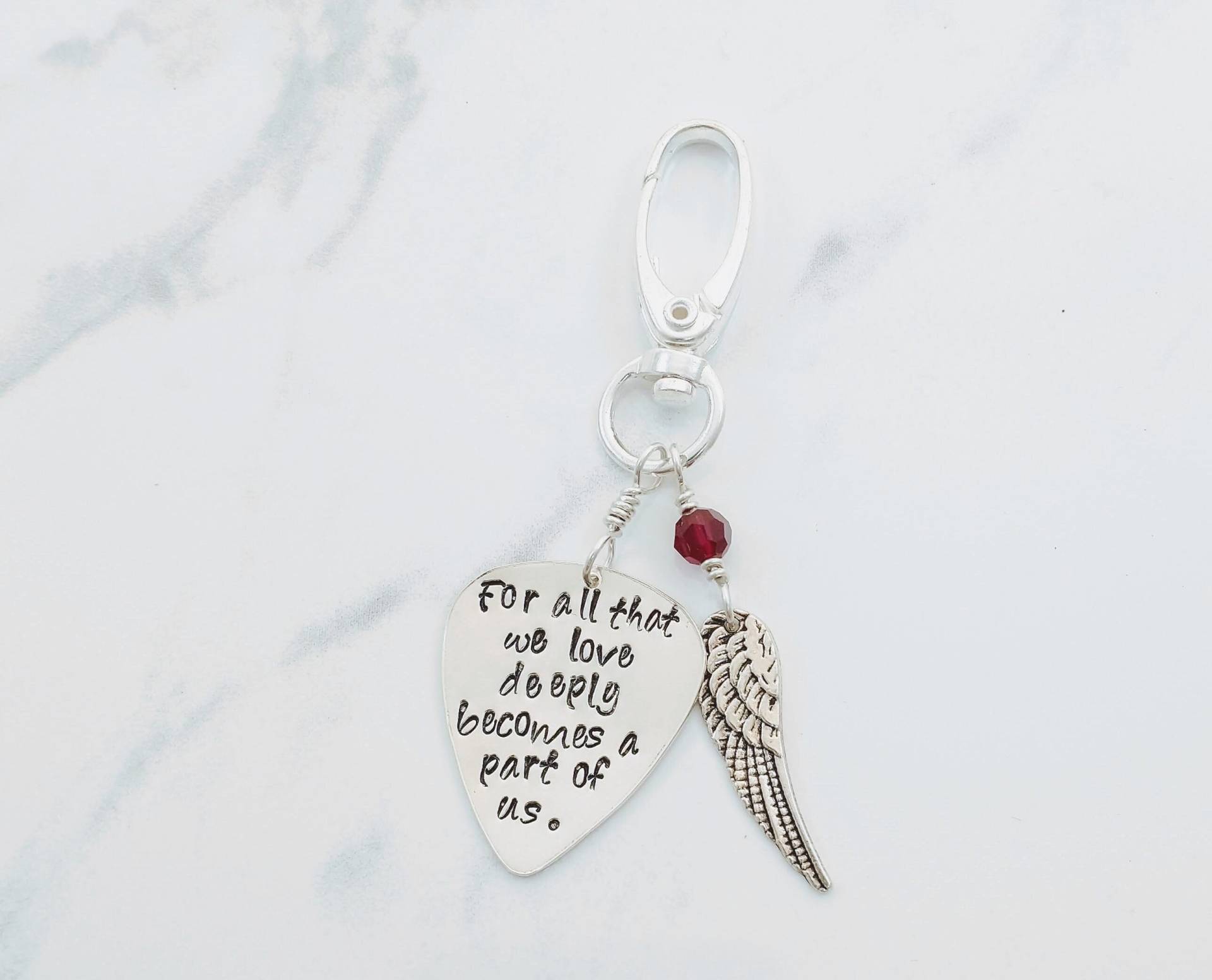 Gitarren Pick Erinnerung Schlüsselanhänger, Memorial Für Gitarrenspieler, Hand Gestempeltes Geschenk Verlust Geliebter Menschen, Musik Tribute Gitarren Pick Erinnerung Schlüsselanhänger, Memorial Für Gitarrenspieler, Hand Gestempeltes Geschenk Verlust Geliebter Menschen, Musik Tribute von beccasblues