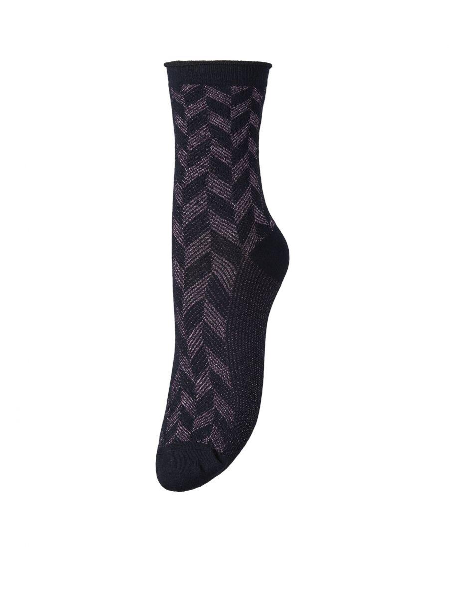 beck söndergaard - Socken - Patty Glitta violet/schwarz von beck söndergaard