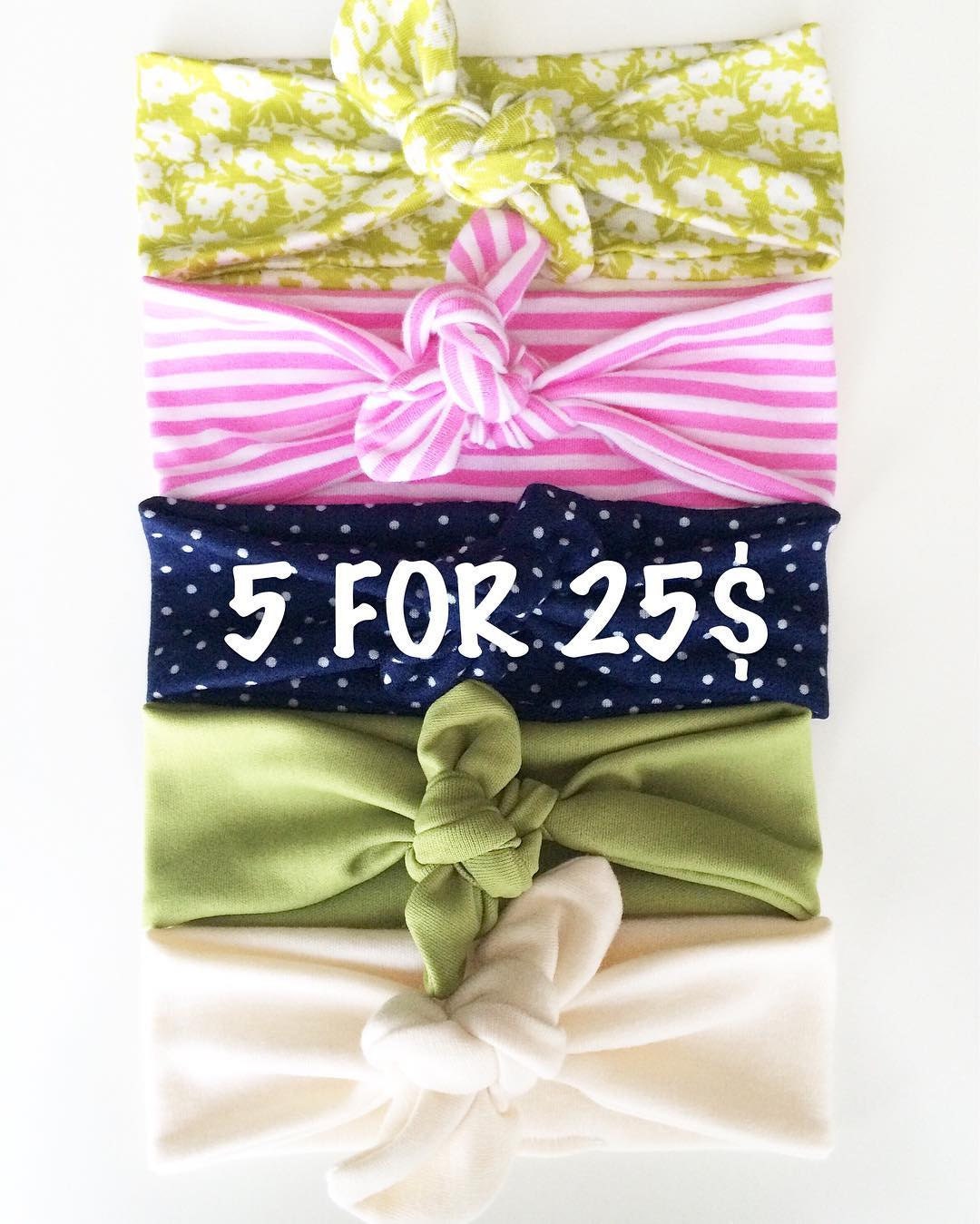 5 Stirnbänder Für 25 || Wählen Sie Oder Wraps Top Knoten Bund Fürs Leben Weiches Stirnband von becrushbows