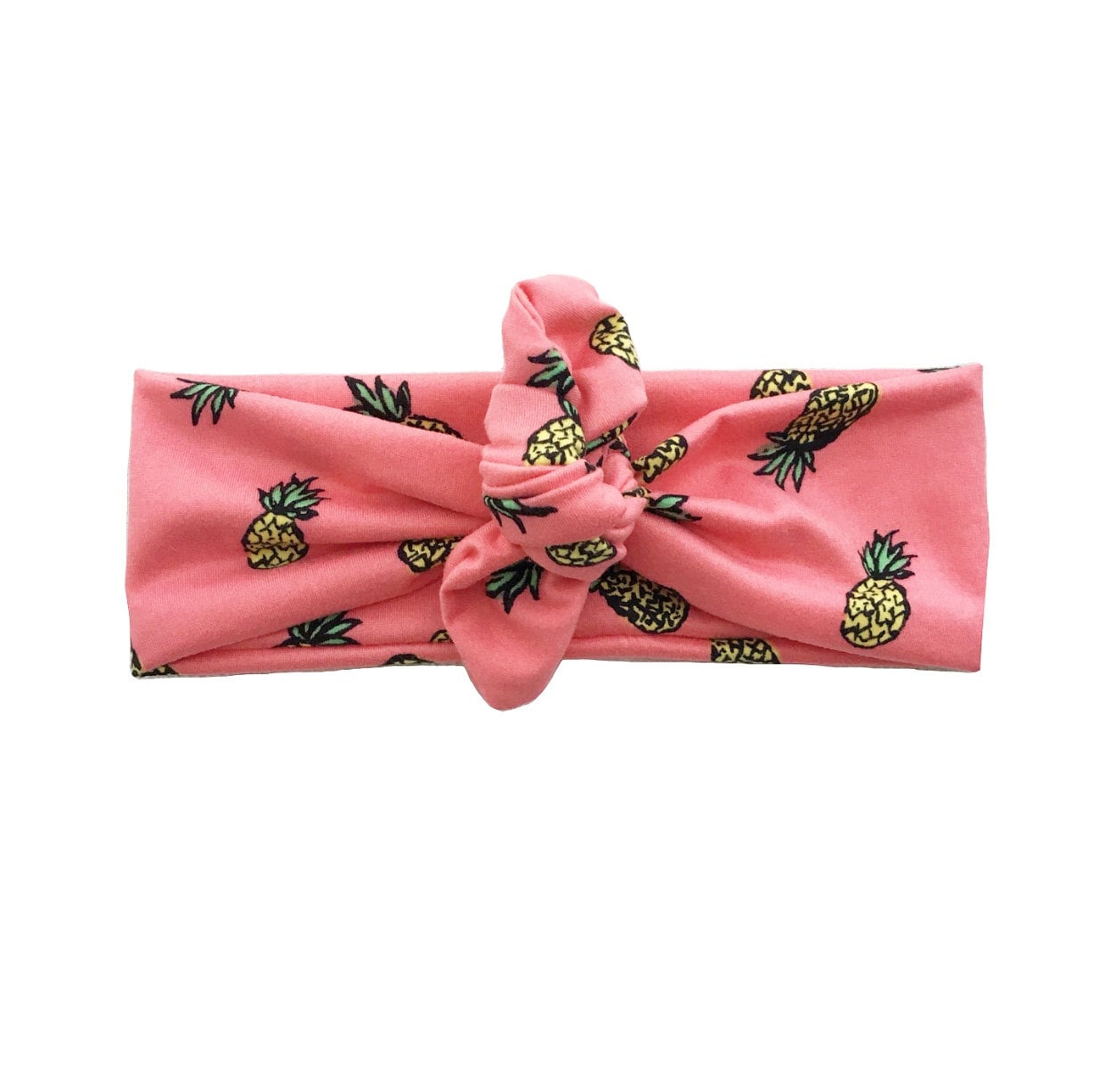 Ananas-Stirnband | Ananas Top Knoten Stirnband Kopf Wickeln Jersey Stricken Krawatte - Eine Größe Passt Am Meisten von becrushbows